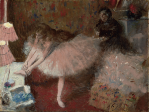 Danseuse dans sa loge dancer in her dressing room Clark Institute Williamstown 300x227 BIOGRAPHIE