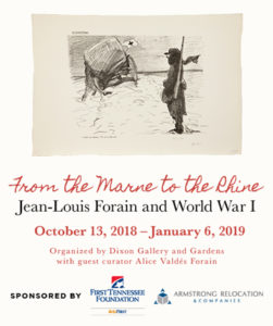 FORAIN WR DRAWINGS EXHIBITION DIXON ALICE VALDES FORAIN CURATOR 251x300 From Marne to the Rhine:           Forain and World War I