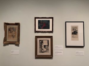 Vue de l’exposition La Belle Époque FORAIN 300x225 Paris Bruxelles 1880 1914 : effervescence artistique à Évian